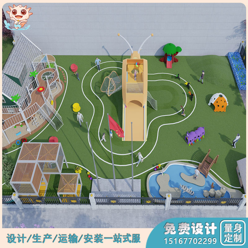 兒童主題游樂場設(shè)備   幼兒園戶外游樂設(shè)施