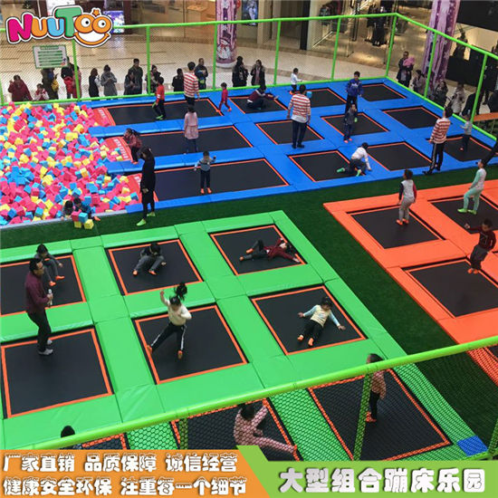 蹦床運(yùn)動(dòng)樂(lè)園 蹦床公園設(shè)備生產(chǎn)廠家LT-BC007