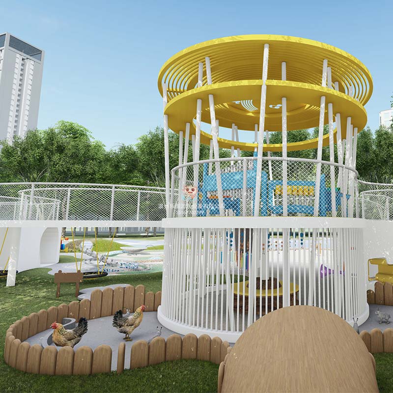 孩子喜愛的戶外無動力設(shè)施如何設(shè)計？