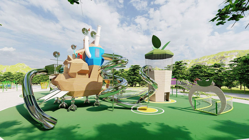 兒童公園無動力游樂設(shè)備推薦？